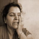 Female with headache